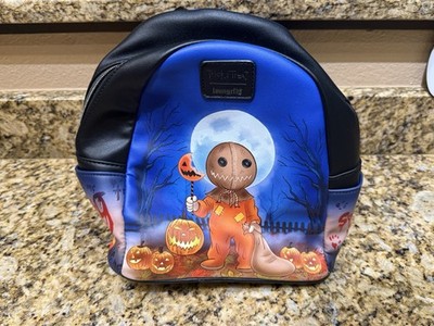 Loungefly Trick 'R Treat Glow In The Dark Sam Halloween Mini Backpack New No Tag