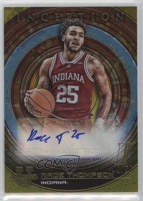2022-23 Bowman Inception University Gold Foil V2 45/50 Race Thompson Auto 11oq