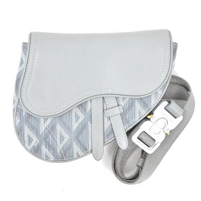 Auth Christian Dior Body Bag en cuir gris - e60578a - Photo 1/4