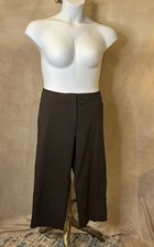 Lane Bryant Dark Brown Stretch Capri Size 18