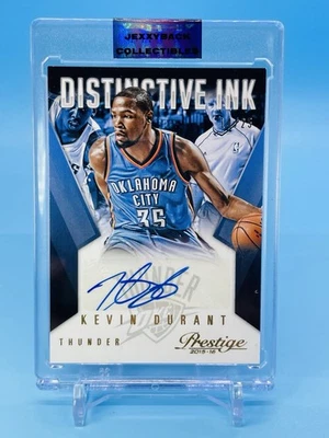 Kevin Durant Autographed Sports Trading Cards & Accessories for