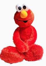Y2K 2002 Fisher Price Elmo Plush Stuffed Animal 22 Inches Fuzzy Floppy Legs