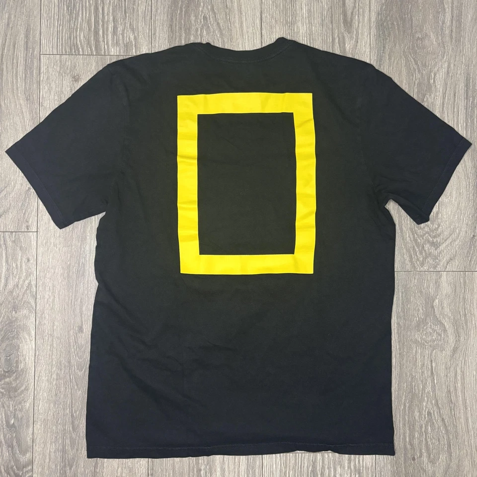 Camisa de Monopatín National Geographic X Element Para Hombre Mediana Negra Espalda Gráfica Foto 3 de 4