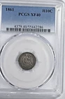 1861 Seated Liberty Half Dime : PCGS XF40
