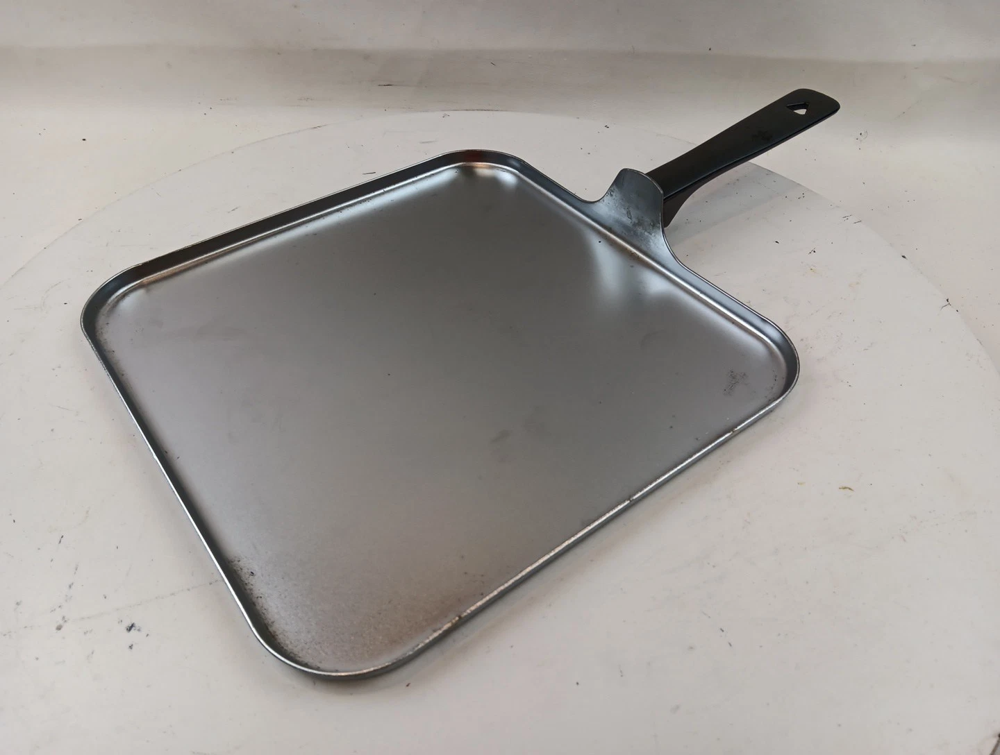 VTG Everedy Square Griddle Stainless Flat Frying Pan 11"×11" Made In USA VGUC