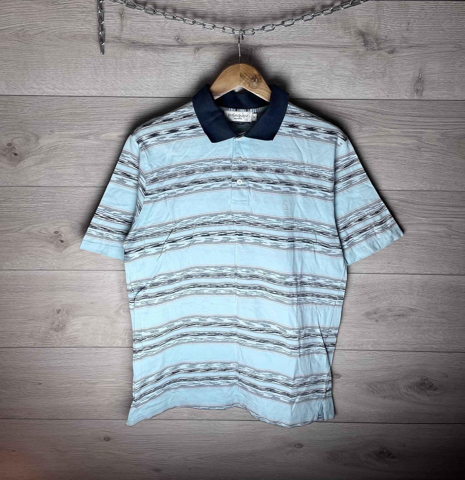 SAINT LAURENT Polo uomo Yvest Saint Lauren pour bomme taglia M