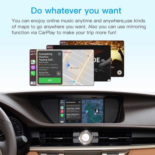 For 2014-20 Lexus w/ Rotary Knob Wireless CarPlay Android Auto Interface Module - Picture 14 of 18