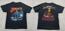 Preloved Men's T-shirt - Black Megadeth T-Shirt Mens S Black Destroy S-5XL