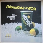 1984 McDonald's SPRITE Translite sign 21.75" X 21.75" Advertising Display  — photo 2