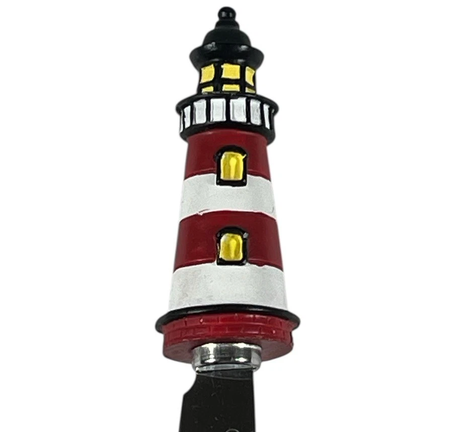 Juego de 5 cuchillos esparcidores de mantequilla de queso Nautical LIGHTHOUSE Foto 2 de 4