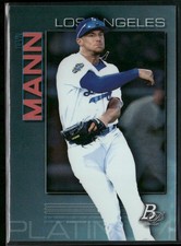 2020 Bowman Platinum #TOP-81 Devin Mann Top Prospects