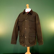 Fat Face Waxed Cotton Chore Jacket Mens Mediu...