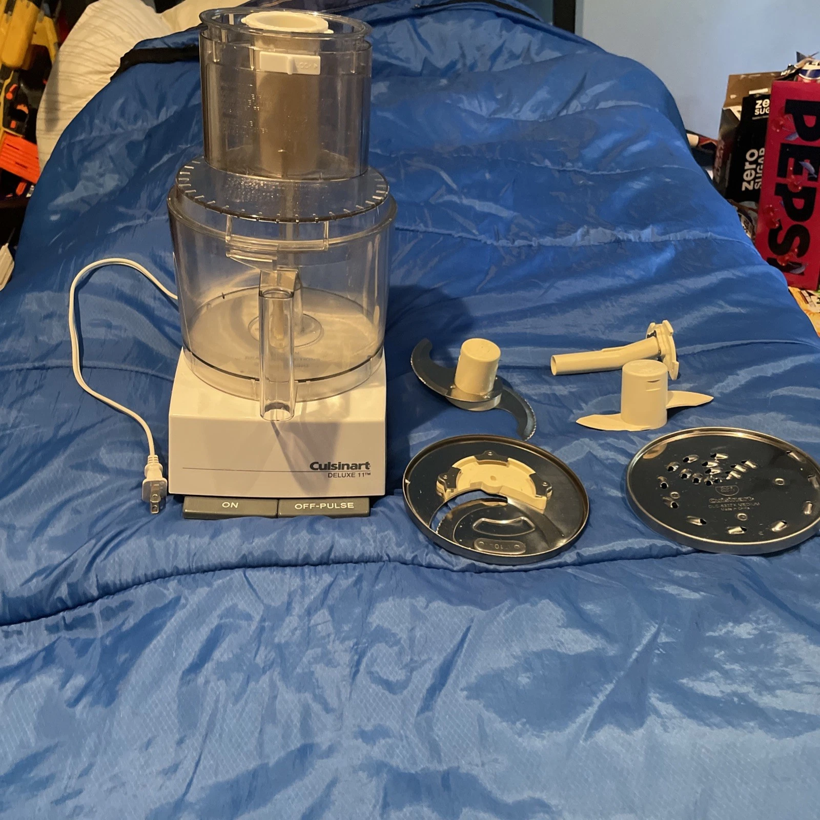 Cuisinart Deluxe 11 Food Processor Model DFP-11 Tested & Works! Good Condition!
Opens in a new windo