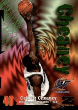Calbert Cheaney 1997-98 SkyBox Z-Force #153 Washington Wizards