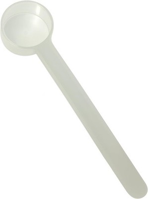 1 Teaspoon (1/3 Tablespoon | 5 mL) Long Handle Plastic Measuring Spoon for