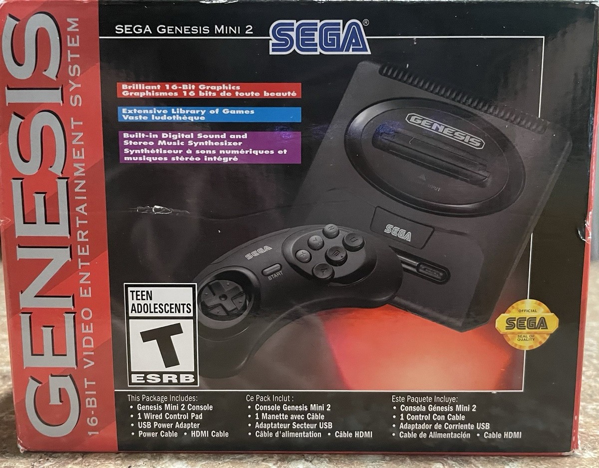 SEGA - 【新品未開封】SEGA Genesis Mini 2 SEGA Genesis Mini 2 (North American Version) for sale online