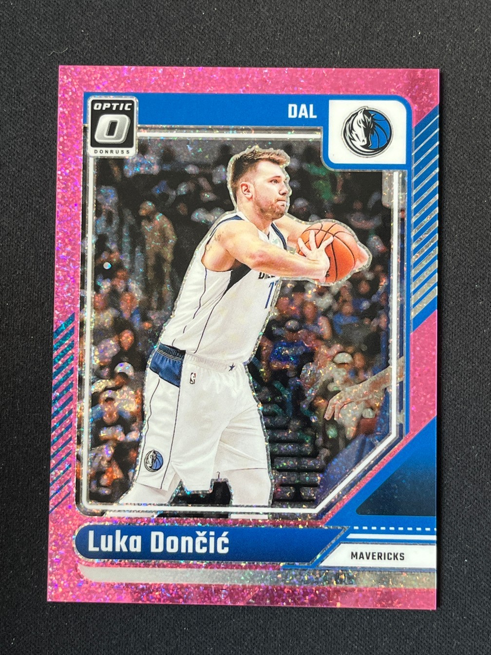 Luka Doncic 2024-25 Panini Donruss Optic Pink /275 #214