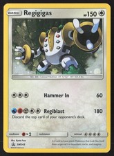Regigigas SM Black Star Promos SM243 HP Holofoil