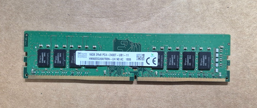 Barrette Mémoire SK HYNIX 16 GB DDR4-2400 ECC Server RAM - Occasion Très Bon État
