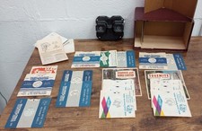 Sawyer's View-Master Stereoscope Viewer with 15 reels