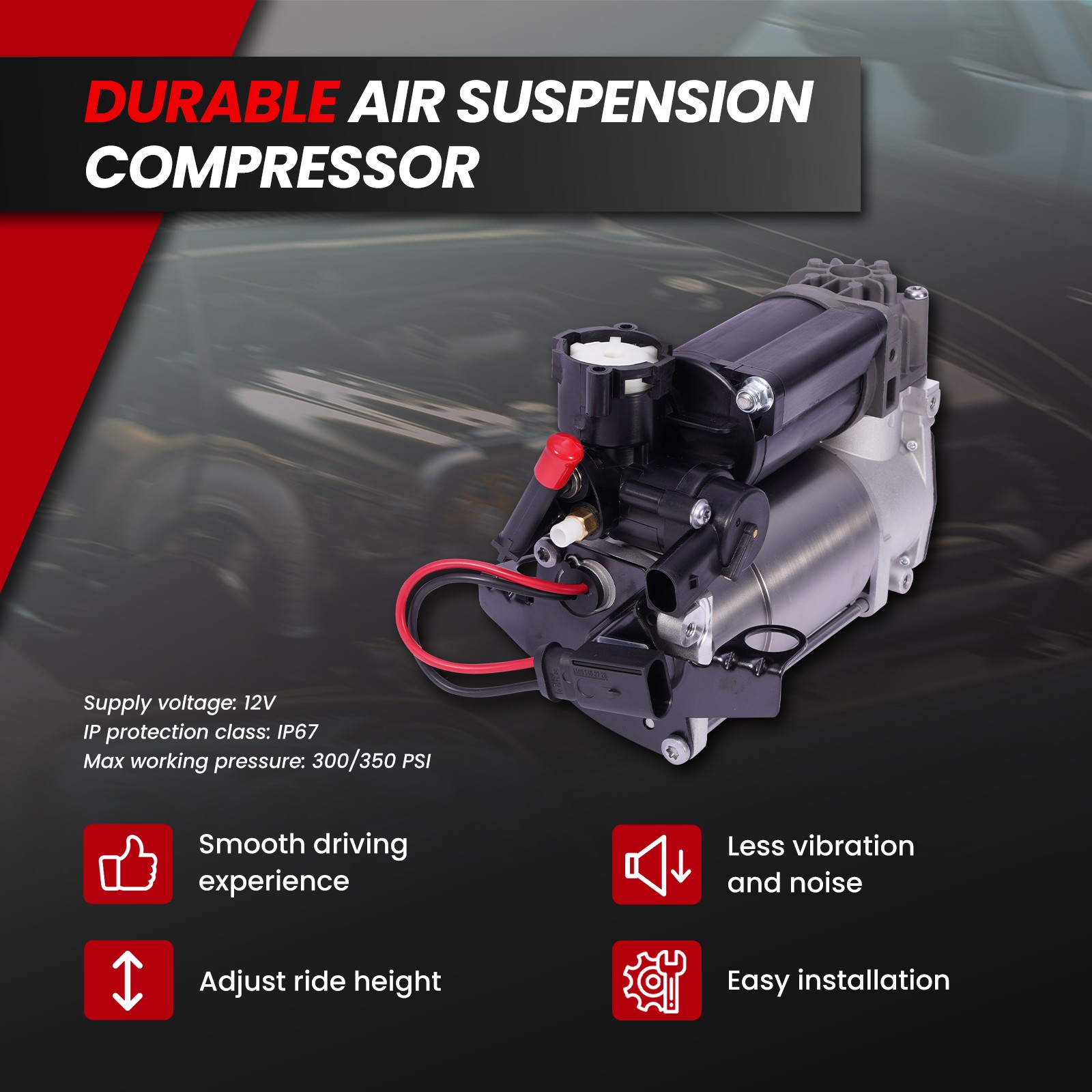 Maybach 57 Air suspension compressor P/N MICAHACM3456