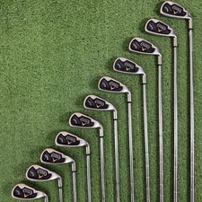 Callaway Big Bertha Fusion Iron Set 3-PW AW SW LW Uniflex Steel