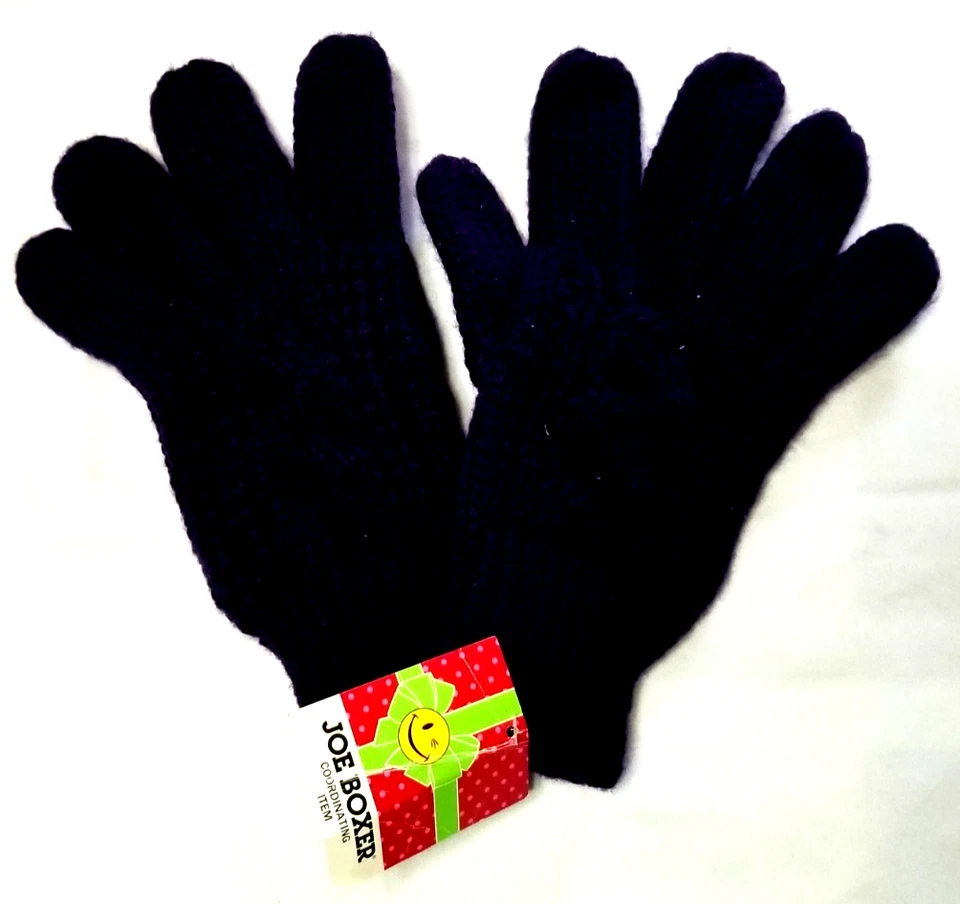 Joe Boxer Púrpura Oscuro Tejido con Cable Cálido Invierno Nieve Guantes Talla Única Nuevo con Etiqueta Nuevo con Etiquetas Foto 2 de 4