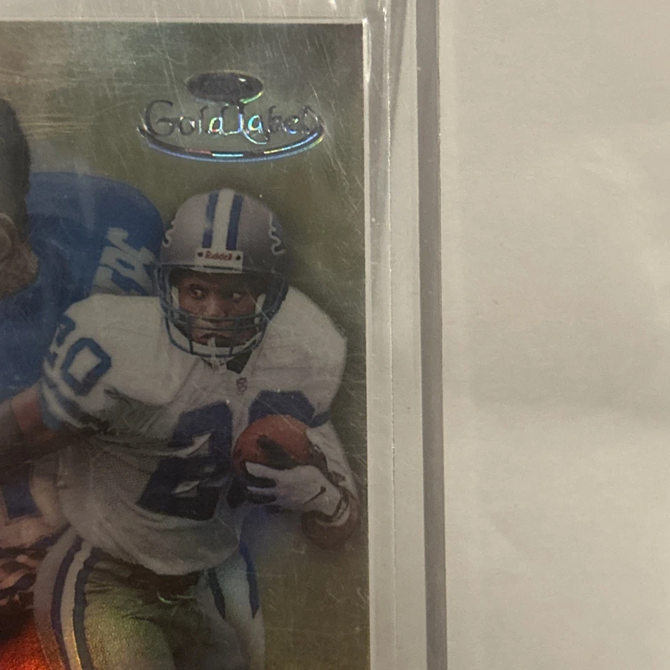1998 Topps Gold Label - Barry Sanders #100 Class 3 *MINT CONDITION* - Image 4 of 4