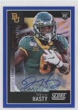 2020 Score Rookies Artist's Proof Signatures 19/35 Jamycal Hasty #383 Auto 7m3