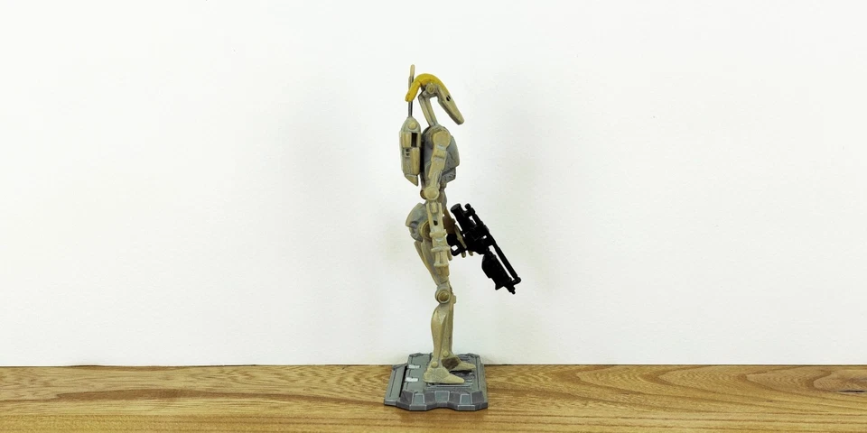 Star Wars The Phantom Menace BATTLE DROID COMMANDER Hasbro 3.75" LFL 2002 - Image 2 of 4