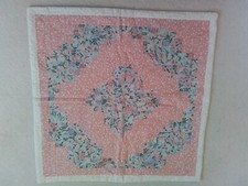 Pink and Blue Log Cabin Pattern Baby Quilt