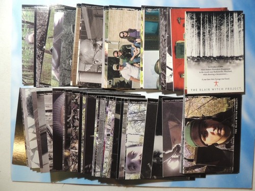BLAIR WITCH PROJECT MOVIE SET OF 72 NON-SPORT TRADING CARDS TOPPS 1999 - Picture 1 of 3