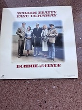 Bonnie And Clyde LASERDISC Warren Beatty, Faye Dunaway -laser Disc Movie 1967 