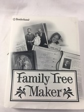 Family Tree Maker User Tutorial Amd Reference Manual Guide Broderbund  NO CD