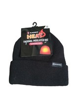Blackrock HEAT Thermal Insulated Beani Winter Hat Unisex Black One Size