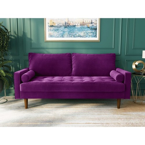 Sofa Lounge 3 Seater Couch Furniture 11 Colors - Picture 15 of 23