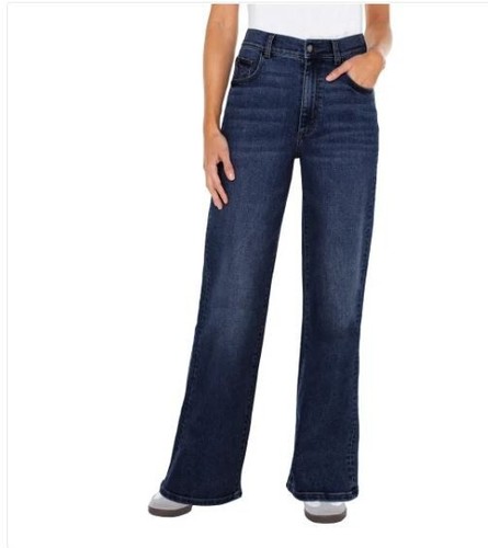 Gut getragene Damen Jeans mit weitem Bein | F41 - Bild 5 von 11