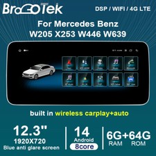12,3'' AutoRadio GPS Navi Wifi Carplay F&uuml;r Mercedes Benz C Klasse W205 GLC X253 