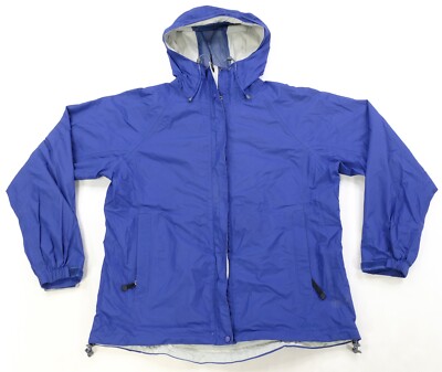 Rare VTG L.L. BEAN Gore-Tex Full Zip Windbreaker Rain Jacket 90s 