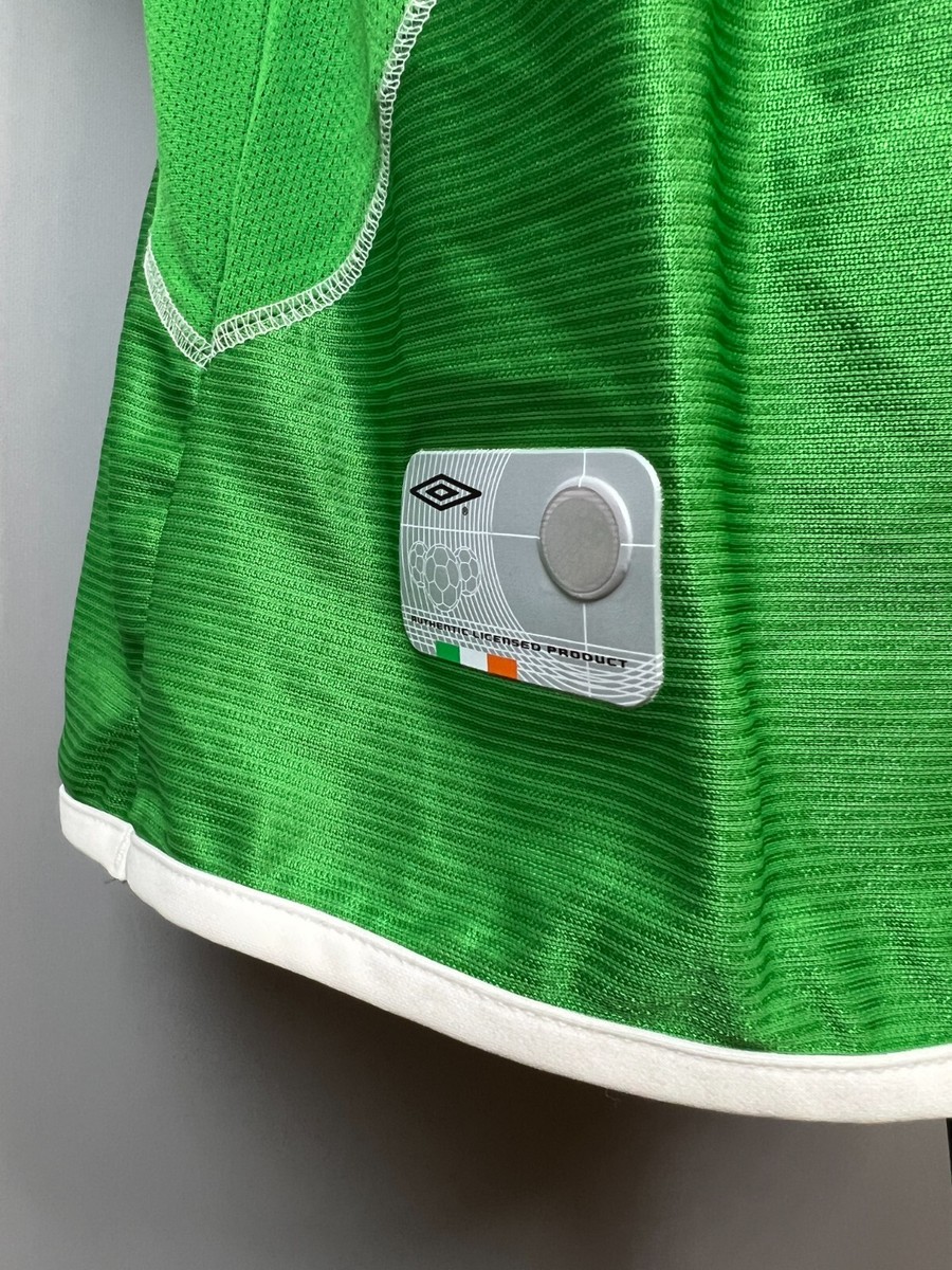 Maillot Domicile Irlande 2001-2003 Umbro, Taille L – état Très Correct