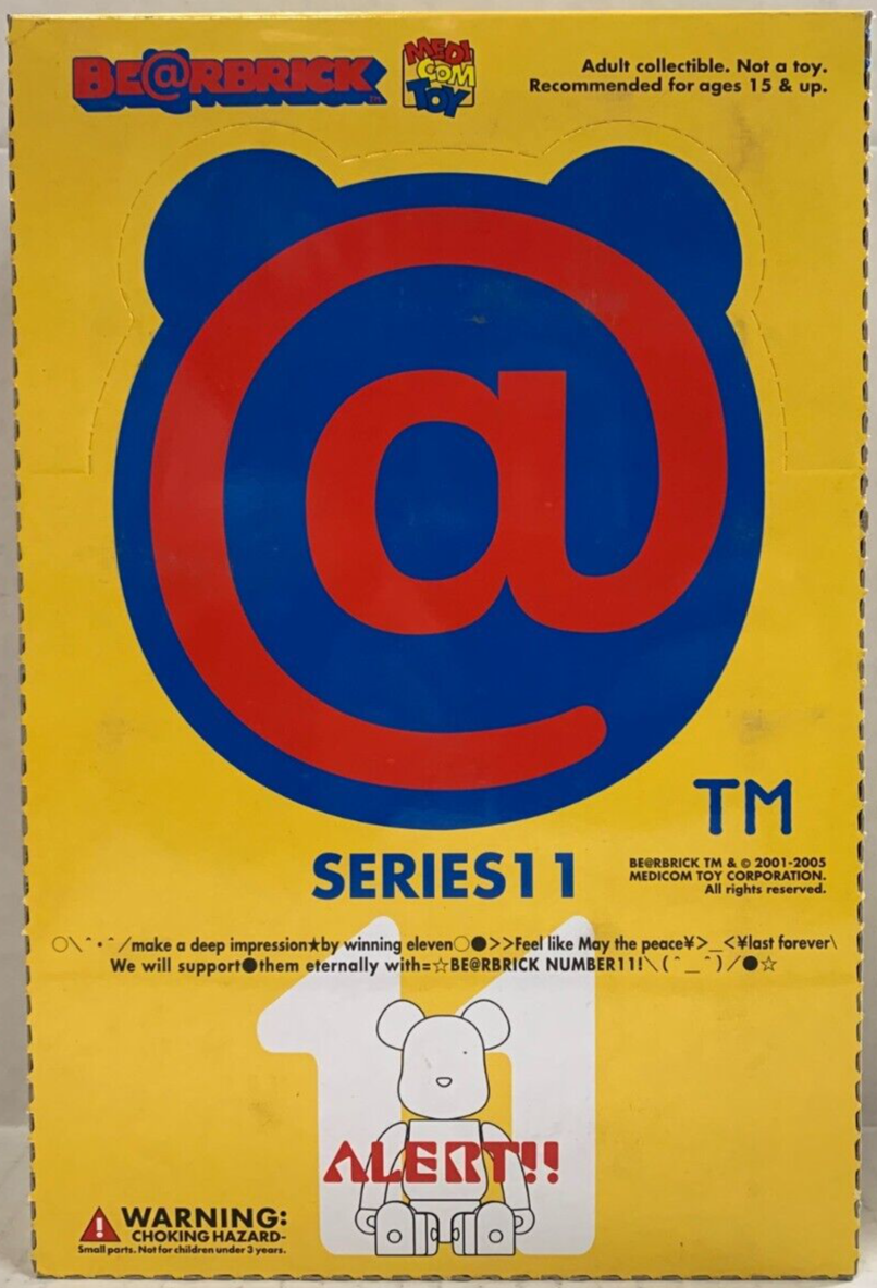 MEDICOM TOY - BE@RBRICK TOOTHLESS 100％ & 400％ MEDICOM BEARBRICK BE@RBRICK SERIES 11 FULL DISPLAY BOX 24