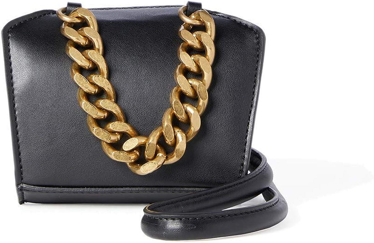 Stella McCartney 300043 Eco Structure Micro Chain Alter Bag Black