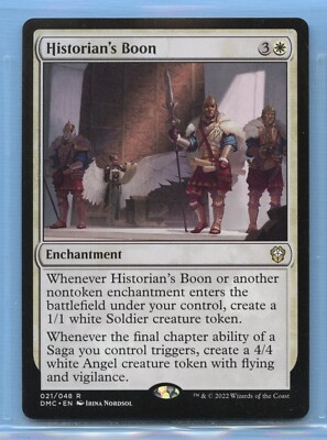 MTG: Dominaria United Commander: Historian's Boon