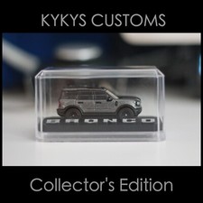 KYKYS Collector's Edition - Matchbox 2022 Ford Bronco Sport in Metallic Grey