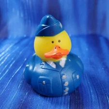 One US Air Force Rubber Duck in Dress Uniform Military FREE SHIP NEW