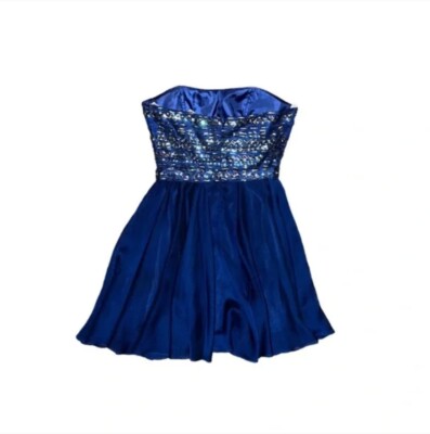 Women's Sherri Hill Strapless Beaded Royal Blue Prom/Homecoming Dress Size 8 | eBay Women's Sherri Hill Strapless Beaded Royal Blue Prom/Homecoming Dress Size 8 | eBay