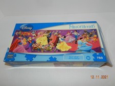 Disney Panoramas Character Mega Puzzles - 750 Pieces Pink purple background