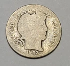 Nicer Low Mintage 1903 P Barber Liberty Dime
