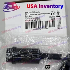 20PCS New Bussmann HEB-AA 600V 30A Inline Fuse USA Holders 10x38mm Spot supply