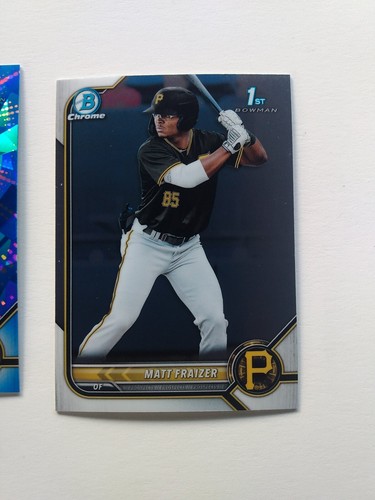 Matt Fraizer 1st Bowman Chrome Lot - Picture 4 of 5
